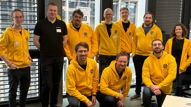 Das RUBICON-Team beim GovTech-Hackathon 2023 in Bern