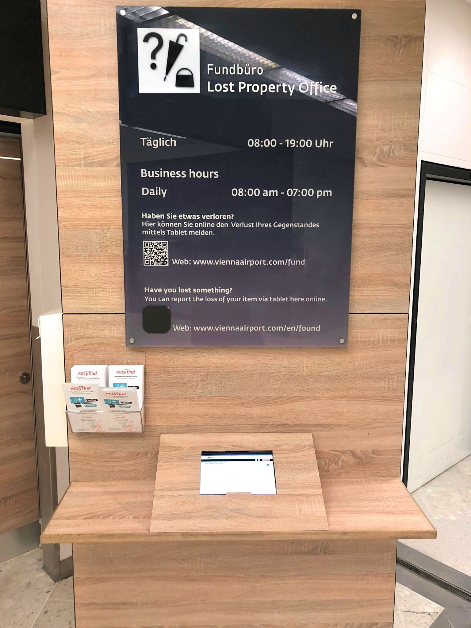 Lost Property Service At Vienna Airport Rubicon It Gmbh