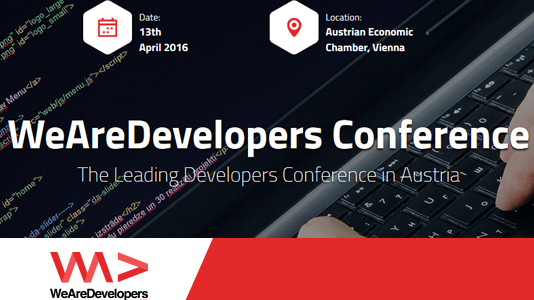 We Are Developers Conference 2016