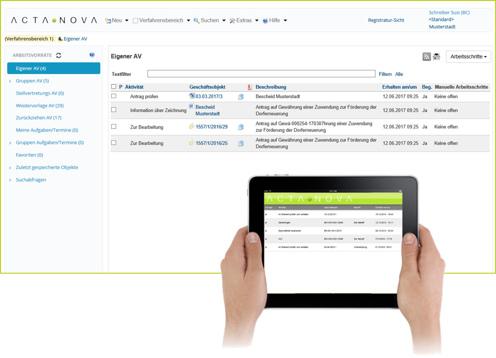 Acta Nova Digitalisierung
