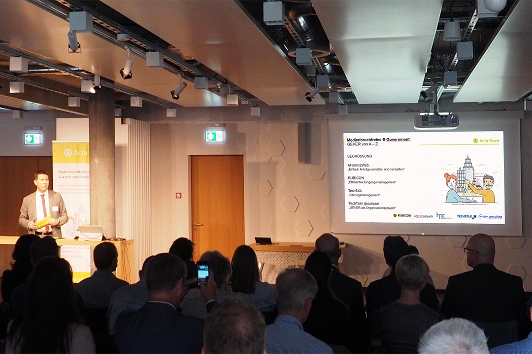 Administration en ligne entièrement intégrée - Avenir ou fiction?: Christoph Unger